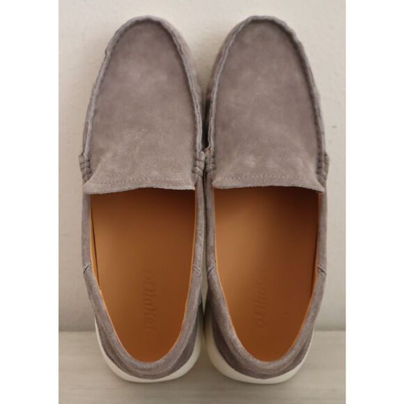 OluKai 10535-1G1G Men's Sz 10 Cooler Gray Ka'a Slip-On Suede Loafers - Picture 2 of 12